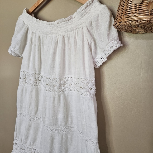 American Eagle Outfitters White Kids Dress - Picture 2 of 4